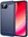 Techsuit Hoesje geschikt voor Google Pixel 10a - Carbon Silicone Back Cover - Blauw