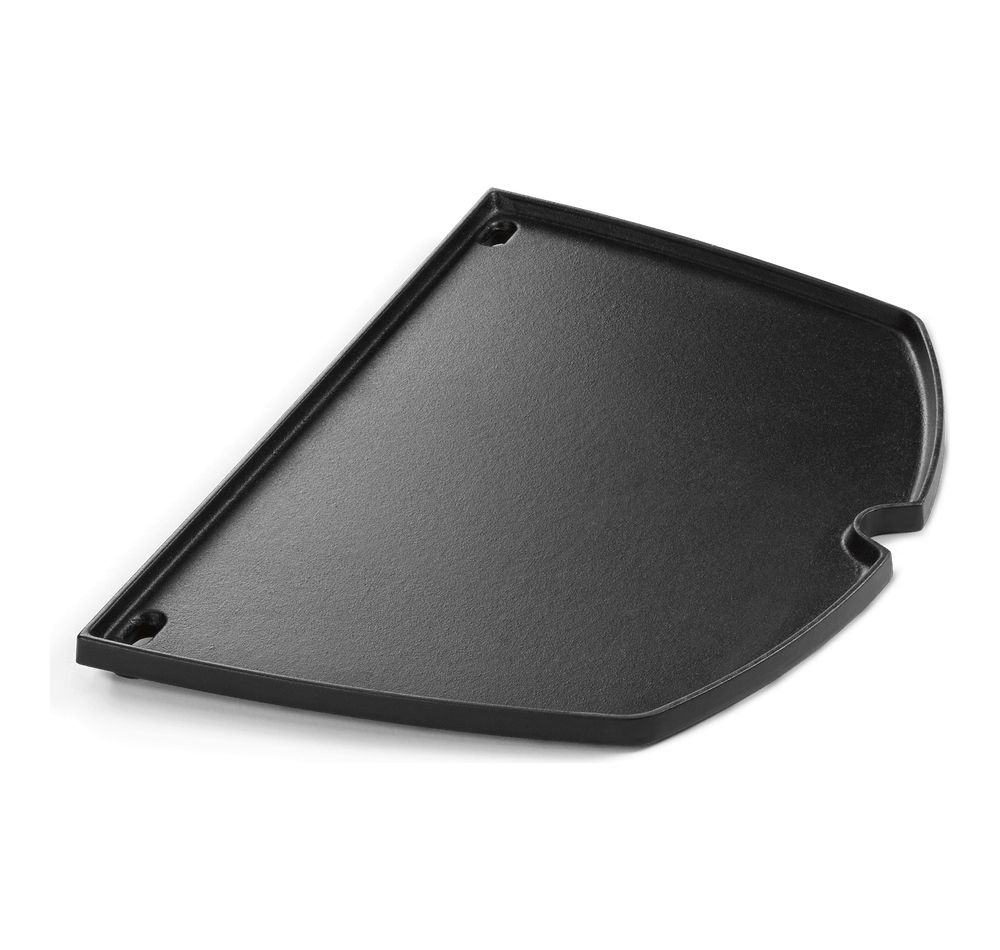 Weber Bakplaat voor Q 3000-serie - Gietijzeren Grillplaat voor Weber Q 3000, Q 3200, Q 300/3000-Serie - Zwart