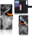 B2Ctelecom Sony Xperia 1 II Telefoonhoesje met Pasjes Uil