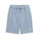 PUMA heren Gebreide Shorts Ess Elevated Relaxed Wash Shorts 9" Tr