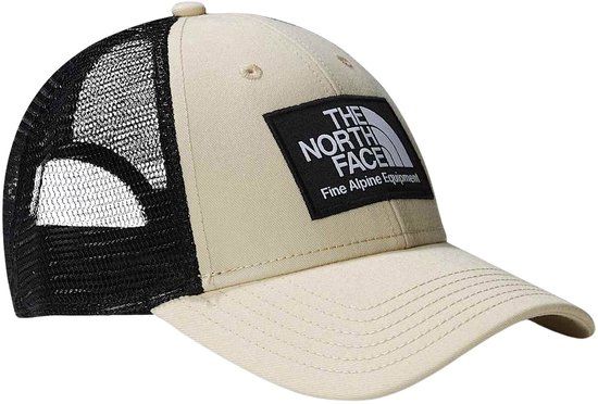 The North Face Mudder Trucker Cap Beige/Zwart Unisex