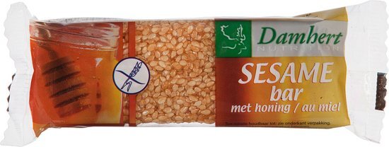 Damhert Sesambar glutenvrij 50 gram