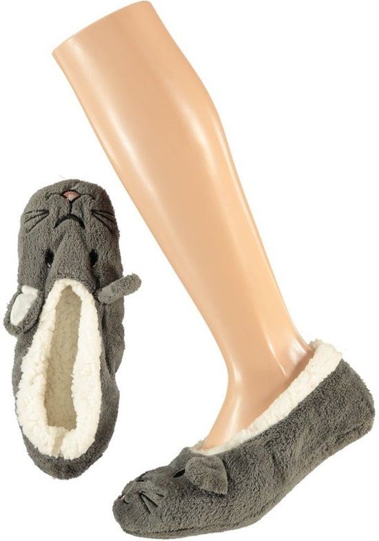 Apollo Meisjes ballerina pantoffels/sloffen konijn maat 31-33