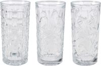Atmos Fera Longdrinkglazen - 3x - 380 ml - sap/water/mix/drinkglazen - vaatwasmachinebestendig