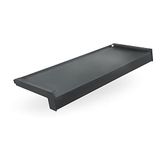 Merkloos / Sans marque DQ-PP Vensterbank Aluminium + Poedercoating - 60 cm - Antraciet RAL 7016 - Diepte 17,5 cm