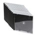 LogiLink NB0050 CD-doosje - 1 schijf - Zwart, Transparant