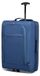 Valise - Valise cabine - Valise souple - Roues doubles - Convient comme bagage à main - 51 x 36 x 18 cm - Bleu