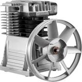 Happyment Luchtcompressor – Cilindercompressor, Twin-model, Eén Trap, 2,2 kW, 375 L/min, 11 Bar
