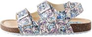 Next - Meisjes - Sandalen met klittenbandsluiting, brede pasvorm en kurken voetbed (G) - Blauw
