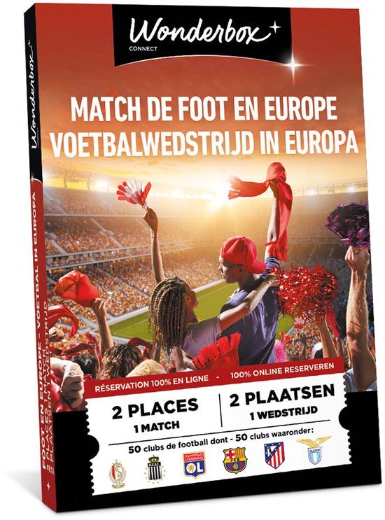 Wonderbox Europees voetbal - 2 tickets