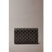 Calvin Klein Emblem Porte-cartes accordéon Noir Aop