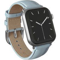 Burga Genuine Leather Band voor de Apple Watch | 38/40/41/42 mm - Dream / Silver