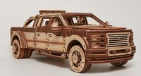 Wood Trick 3D Houten Puzzel - Pick-up Truck - 706 Stuks