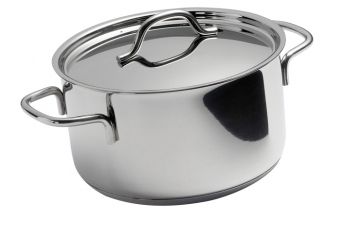 BK Profiline Kookpan - 20 cm - 3.5 Liter - Zilver