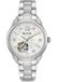 Bulova Analoog mechanisch dameshorloge met roestvrijstalen armband 96P181, Grijs, Armband