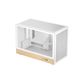 DeepCool CH260 WOOD WH Bureau Wit, Hout