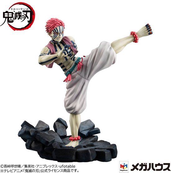 MegaHouse DEMON SLAYER - Upper Three Akaza - Statue GEM Series 18.5cm