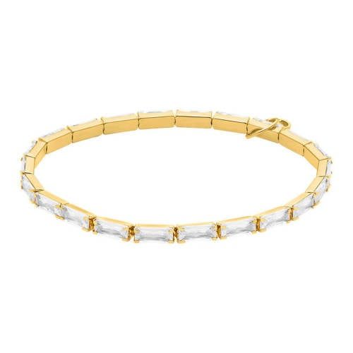 Michael Kors Premium dames goudkleurige messing armband, MKJ8614710
