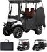 VEVOR Housse de chariot de golf en tissu Oxford 420D pour chariots de golf 2 et 2+2 places, noir