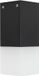 SU-MA Lampe murale extérieure, 1xE27, noir, IP44, SU-MA Cube CB-S BL