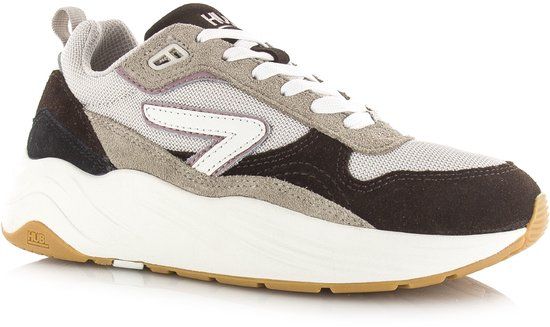 Hub GLIDE Lage sneakers Dames Coffee/Mauve/Off White