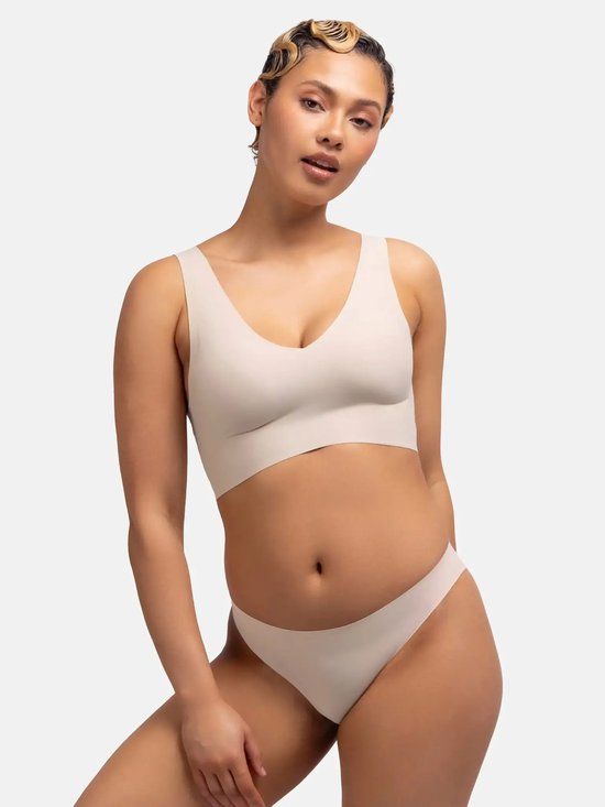 Dorina Bralette Airlite/harper - Soft BH - licht gevuld - M - Beige