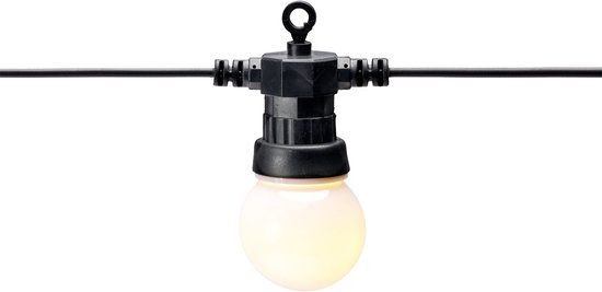 Garden Lights Lichtsnoer 12 Volt - Zwart - 8 W - Kunststof - 5 cm