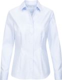 Seidensticker dames blouse slim fit - twill - lichtblauw