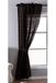 Gardinenbox Gordijn, wizijde optiek, barok, ondoorzichtig, vlokvezels, decoratief patroon, ondoorzichtig met verborgen lusband, HxB 245x140 cm, bruin, 20200