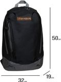 Givova Sport backpack zaino pocket black-grey