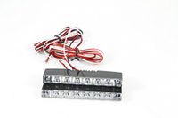All Ride 871125254492 paar strepen daglicht 6LED blauw Drl 12V