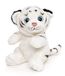 Uni-Toys Witte tijger plushie-16 cm (hoog) pluche wilde dier pluche dier, knuffeldier, EW-20151