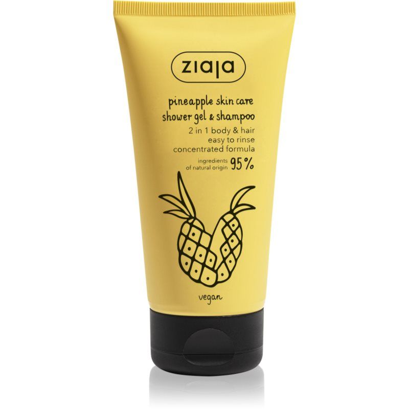 Ziaja Pineapple Skin Care Shower Gel & Shampoo