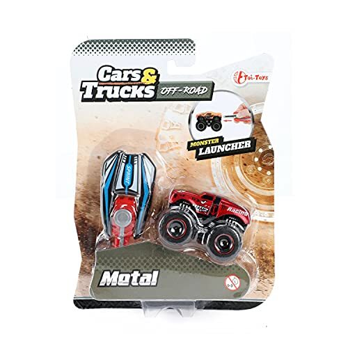 Jouet-Plus Cars & Trucks Afschiet Mini Monster Truck