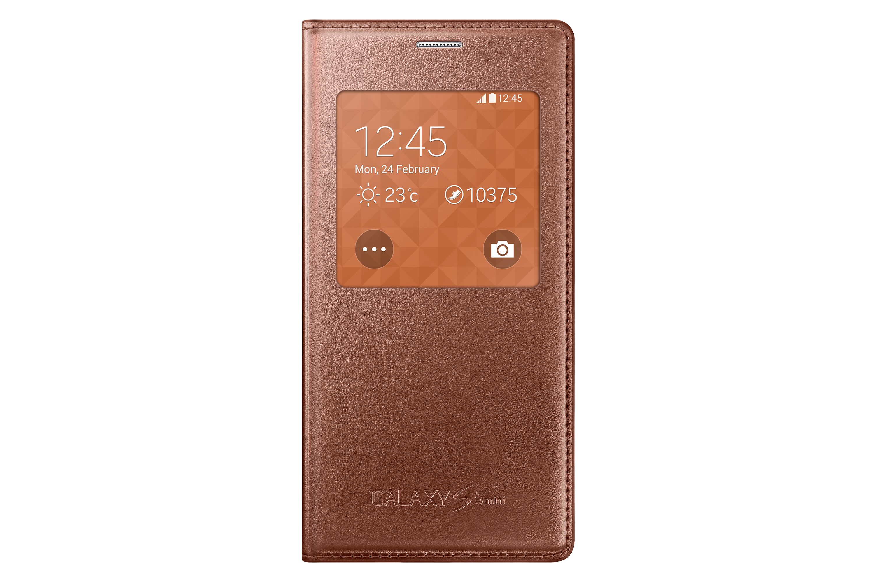 Samsung EF-CG800B S View Flip Case voor Samsung Galaxy S5 Mini - Roze