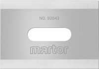 Martor Reservemes rechthoekig nr. 92043 10 stuks