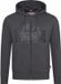 Lonsdale Hoodie Krafty Heren S Antraciet/Zwart