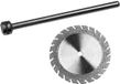 Donau Elektronik 1647 Diamanten doorslijpschijf Diameter 22 mm Metaal, Glas, Epoxide 1 stuk(s)