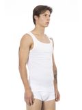 Bikkembergs T-shirt sans manches Blanc M