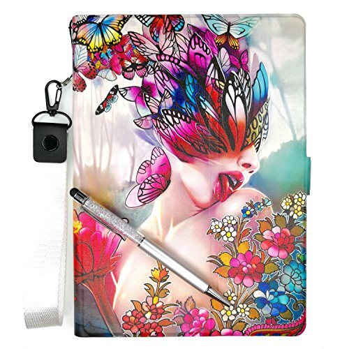 Lovewlb Tablethoes voor Verizon Wireless Ellipsis 10 Hoes Stand Lederen Cover HD