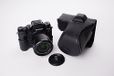 Zakao X-T2 X-T3 Camera Case, Handgemaakte Echt Lederen Volledige Camera Case Tas Pouch voor Fujifilm Fuji X-T2 XT2 X-T3 XT3 18-55mm Lens Bottom Opening Versie (Noir)