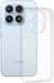 Techsuit Hoesje geschikt voor Xiaomi 17 - Clear Silicone Back Cover - Transparant