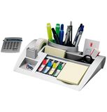 Post-it Tafel-Organizer C50, Inclusief Toebehoren, Zilver-Metallic