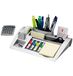 Post-it Tafel-Organizer C50, Inclusief Toebehoren, Zilver-Metallic