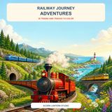Railway Journey Adventures: 20 Trains and Tracks to Color