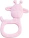 Saro Giraffe Party anneau de dentition silicone rose