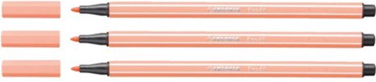 Stabilo Pen 68 - 10 stuks - apricot