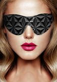 Ouch! Luxury Eye Mask - Black - ABS - 8714273525307