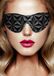 Ouch! Luxury Eye Mask - Black - ABS - 8714273525307