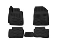 Element Precies passende premium 3D-rubberen vloermatten geschikt voor KIA Picanto, Mk 3 III, 2017-2024, hatchback, 4-delig.
